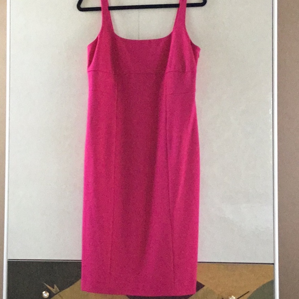 DVF HOT PINK Bodycon dress
